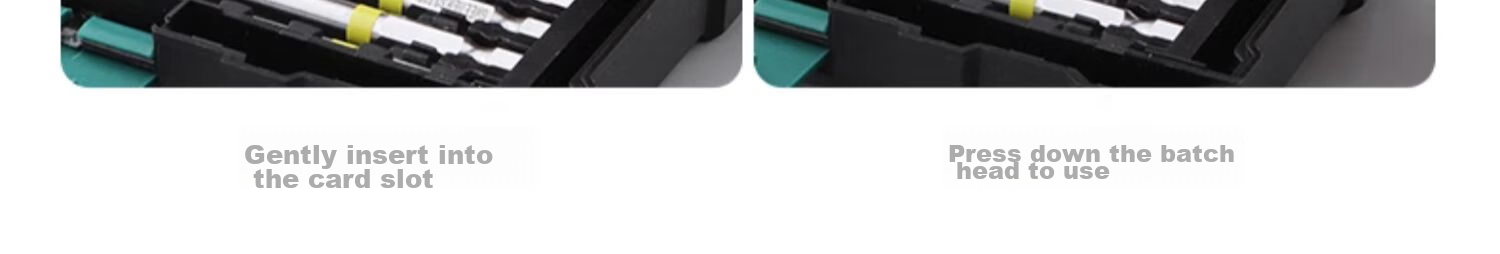 GREENER 44-Piece Screwdriver Set with Electric Screwdriver, Household Hexagonal Driver, Machine Drill Bits, Phillips Socket, Rainbow Magic Box 15