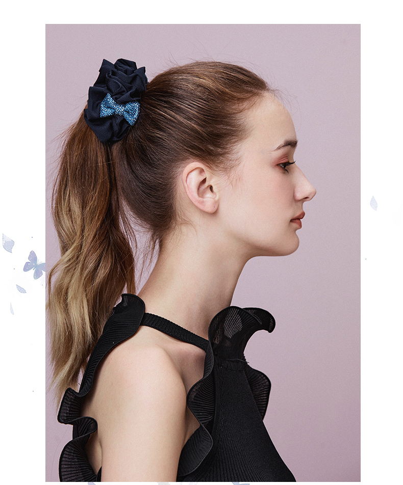 Royal Sasa Hair Accessories, Fashionable Fabric Butterfly Hair Ties, Headbands, Hair Bands, Hair Scrunchies, And Hair Flowers 4
