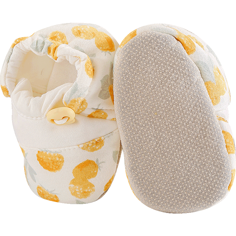 LAXIALIYA Baby Shoes And Socks, Infant Footwear for Girls 0-6 Months Pre-Walking Shoes, Cotton Shoes for Boys, Newborn Non-Slip Infant Spring And Autumn Shoes