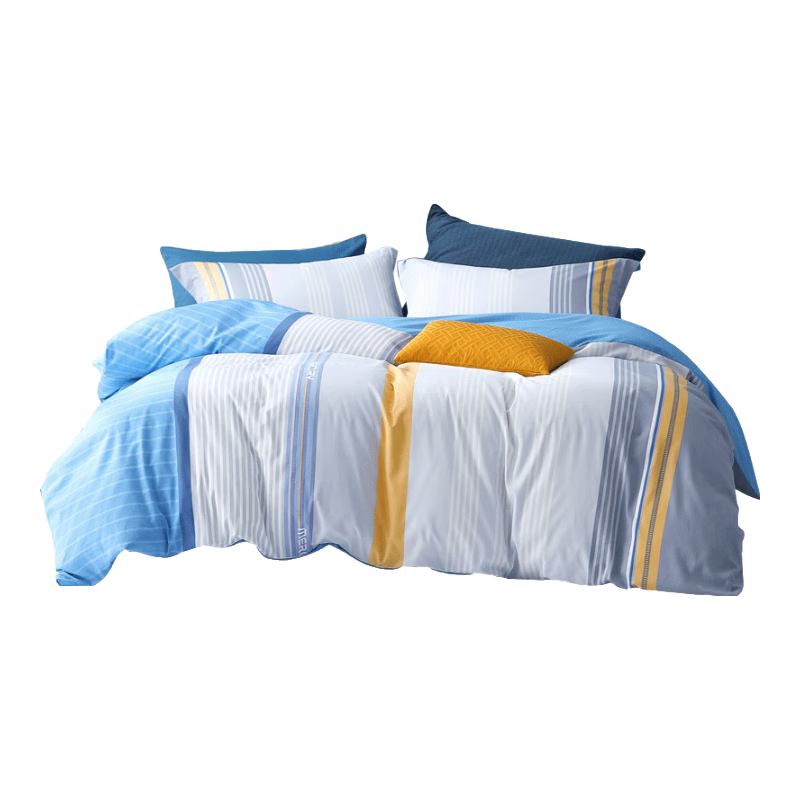 Shuixingjiafang Duvet Cover, 100% Pure Cotton, Antibacterial, Single Piece, Oversized, for Double Bed, Bedding, Quilt Cover, 220x240