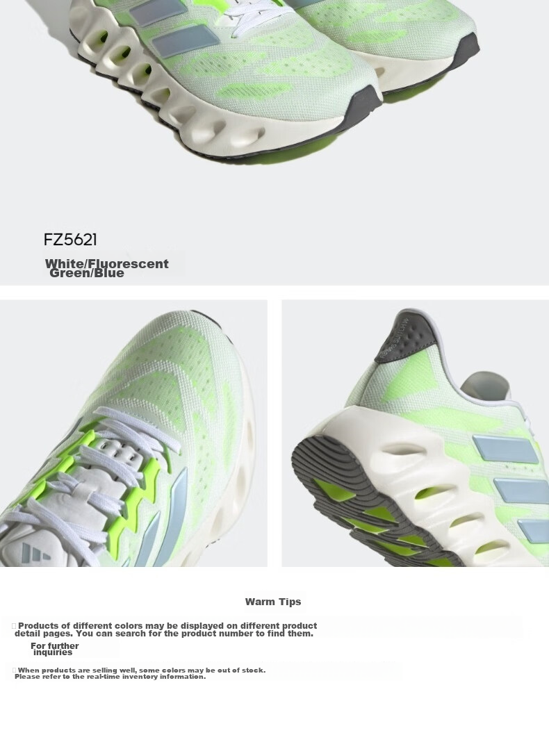 Adidas Men's Running Series SWITCH FWD M Athletic Running Shoes ID1780, Size 42 UK8 4