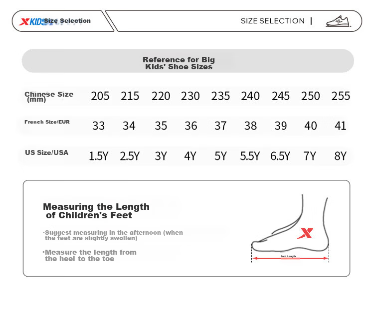XTEP Children's Shoes Girls' Mesh Upper Basic Soft Sports Running Shoes Black/Romantic Pink Size 35 9