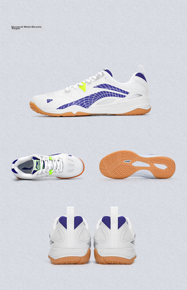 Li-Ning Table Tennis Shoes for Men And Women, Badminton Shoes Eagle Eye 2.0 Competition Training Sports Shoes Size 42 15
