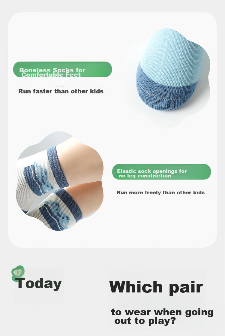 Bingxuemumian Children's Socks, Boys' Mid-Calf Cotton Socks for Spring And Autumn, Winter 6 Pairs, for Older Boys, Preppy Style, Seamless Trendy Short Socks 13