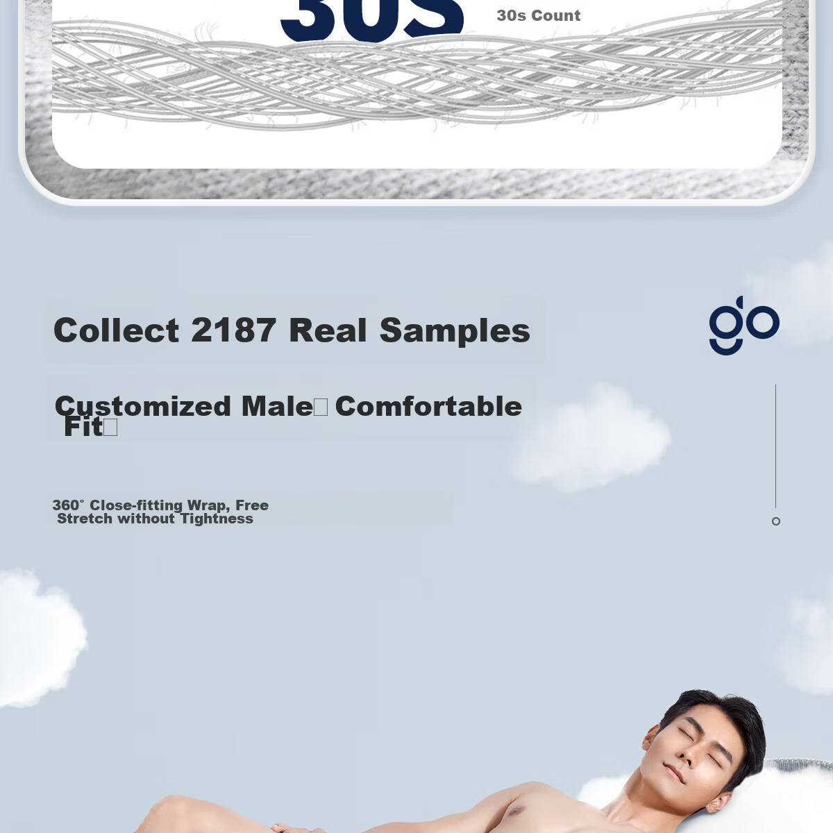 Freego Pure Cotton Disposable Men's Underwear, Sterilized, No-Wash, 5 Individually Packed, for Travel, Business Trips, Men's Gray Triangle Briefs, XL Size 10