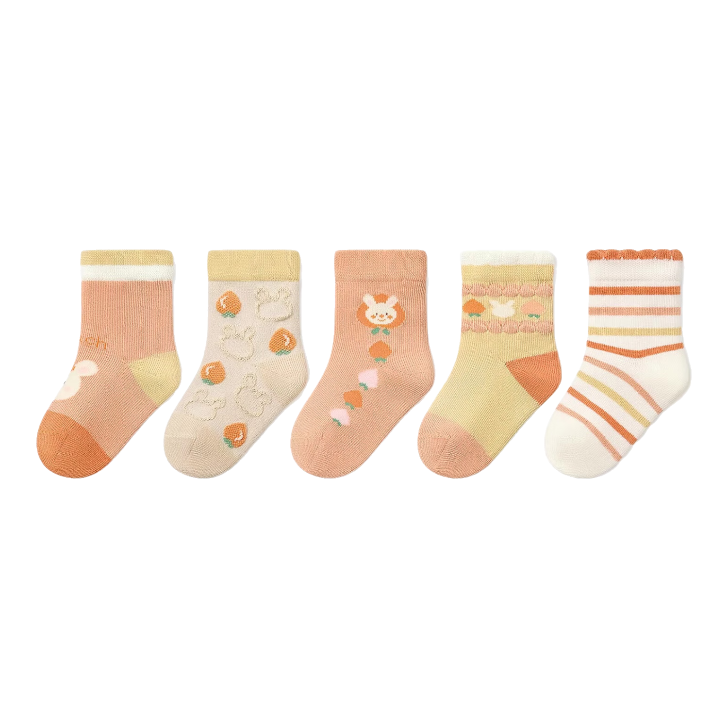Niduoxiong Children's Socks, Autumn And Winter Class A Cotton Socks, Girls' Socks, Seamless Children's Socks, Cute Baby Socks, Breathable for Winter