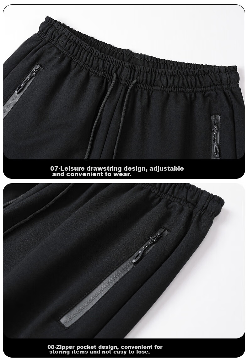 Warrior Sports Set for Men, Spring Sweatshirt And Sweatpants, Fitness Wear, Running Casual Basketball Outfit, Two-Piece Set 21