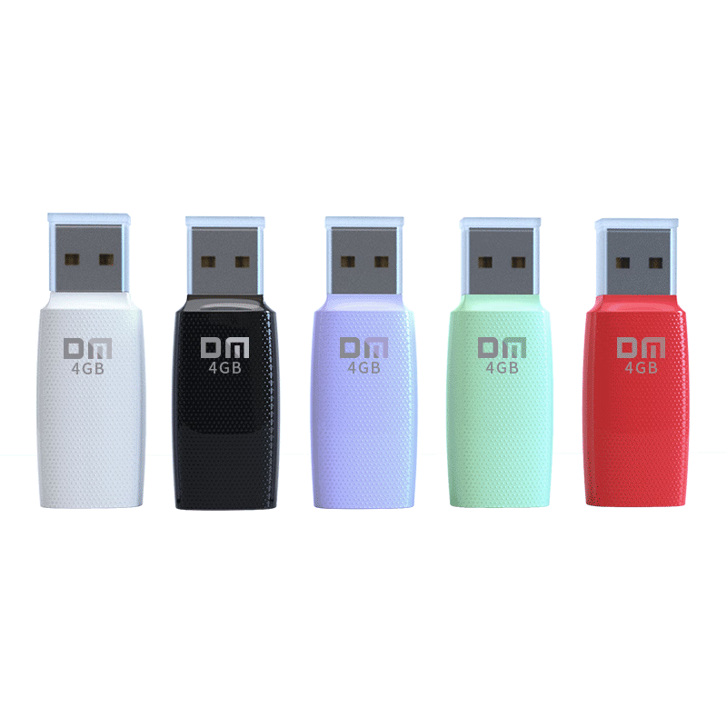 DM Daimai 4GB USB2.0 Flash Drive, PD203 Tender USB Stick, Small Capacity Computer USB Drive for Bidding, 5 Pieces/box