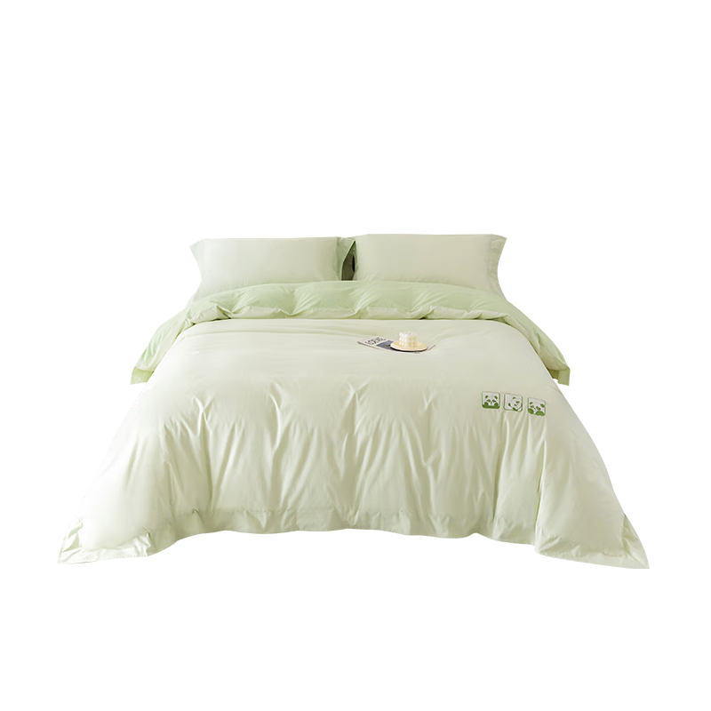 PurCotton Four-Piece Set A-Class Antibacterial Pure Cotton Bedding Bear Collection