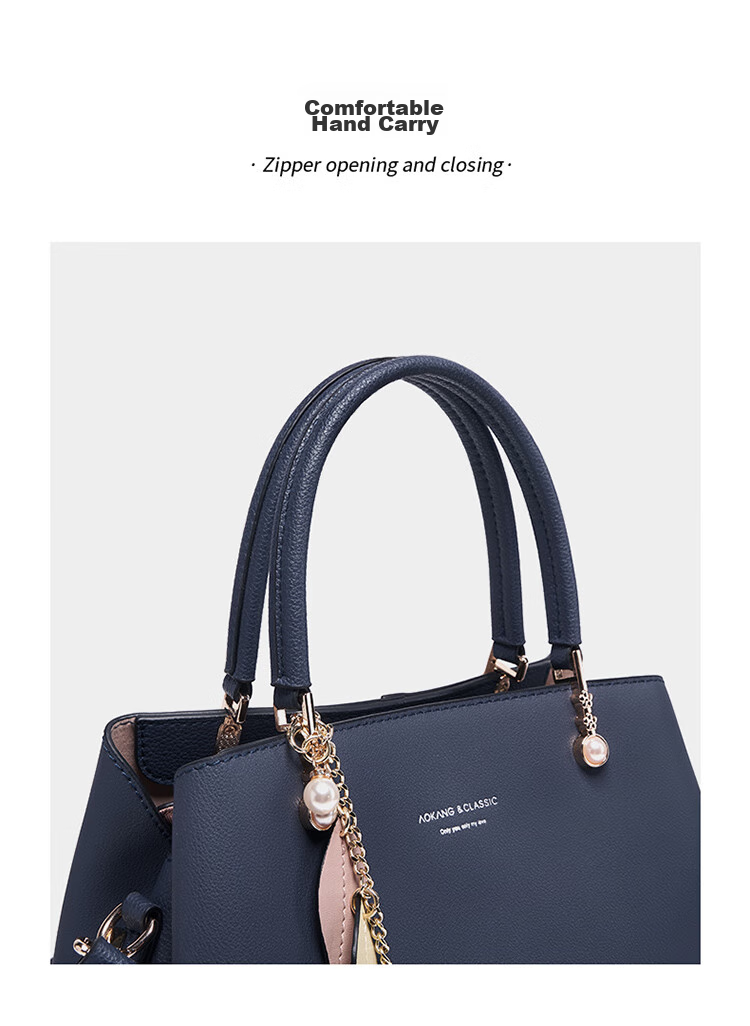 Aokang Women's Handbag, Trendy Cowhide Tote Bag, Luxury Crossbody Shoulder Bag, Birthday And Mother's Day Gift for Mom Or Wife 9