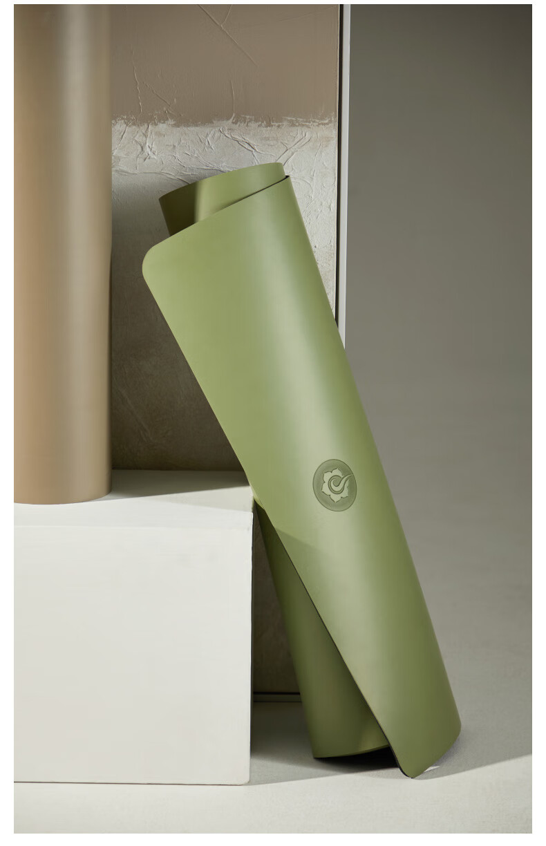Hata Natural Rubber Non-Slip Yoga Mat, Thickened And Widened for Beginners, Soundproof, Shock-Absorbing, Fitness Mat, Eco-Friendly Home Exercise Mat 7