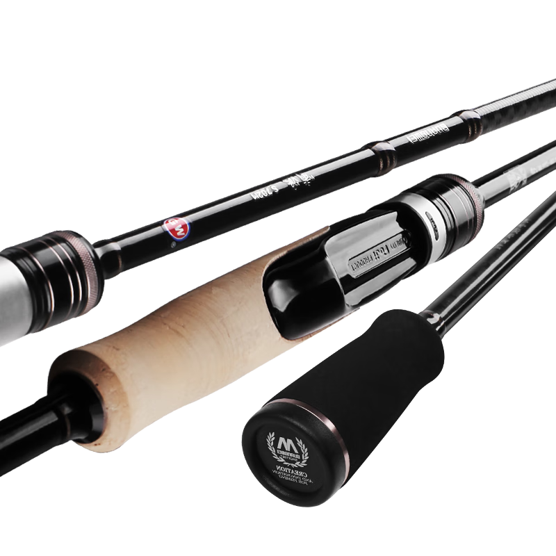 GW Fishing Rod, 2.34 Meters, M Action, Xiaolang Lure Rod, Insect Rod, Pistol Grip, Right-Handed, Baitcasting Reel, Lure Rod Set, Fishing Pole