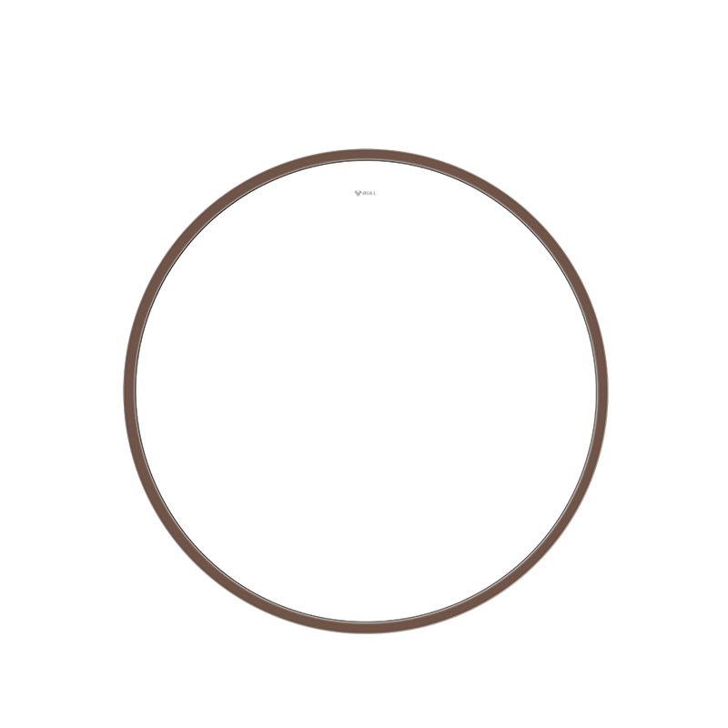 BULL Ceiling Light, Langchen Full Spectrum Bedroom Light, MX-C048A Stepless Dimming, 48W, Ra97 Color Rendering Index, with Display Indicator, Installation Included