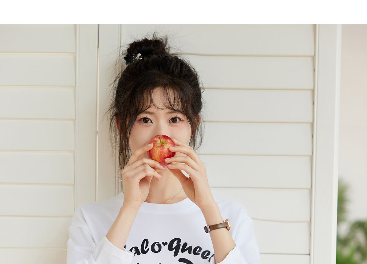 Halo Queen Women's Long Sleeve Cotton T-Shirt Spring Autumn Round Neck Letter Bow Print Casual Base Shirt New H143T2009 47