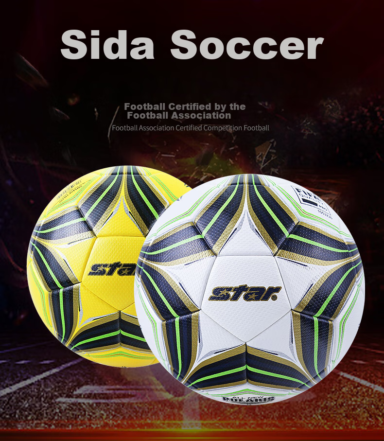 Star 3000 Soccer Ball, Size 5, Microfiber, Heat-Bonded, Adult Competition Standard Ball, International FIFA Approved, SB165FTB-05 1