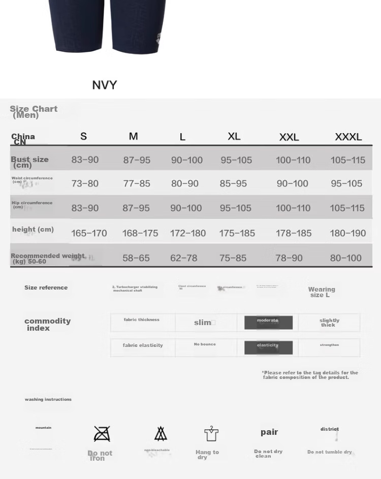 Arena Men's Knee-Length Swim Shorts Five-Point Swimming Trunks Sports Fitness High Elastic Comfortable Training Fitted Durable Knee-Length Swimwear 10