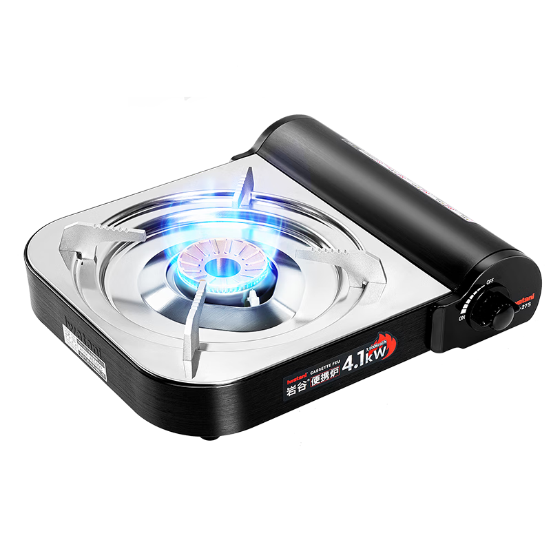 Iwatani Portable Cassette Stove ZA-27S Barbecue Stove Outdoor Camping Cooking Gas Stove Wilderness Gas Burner