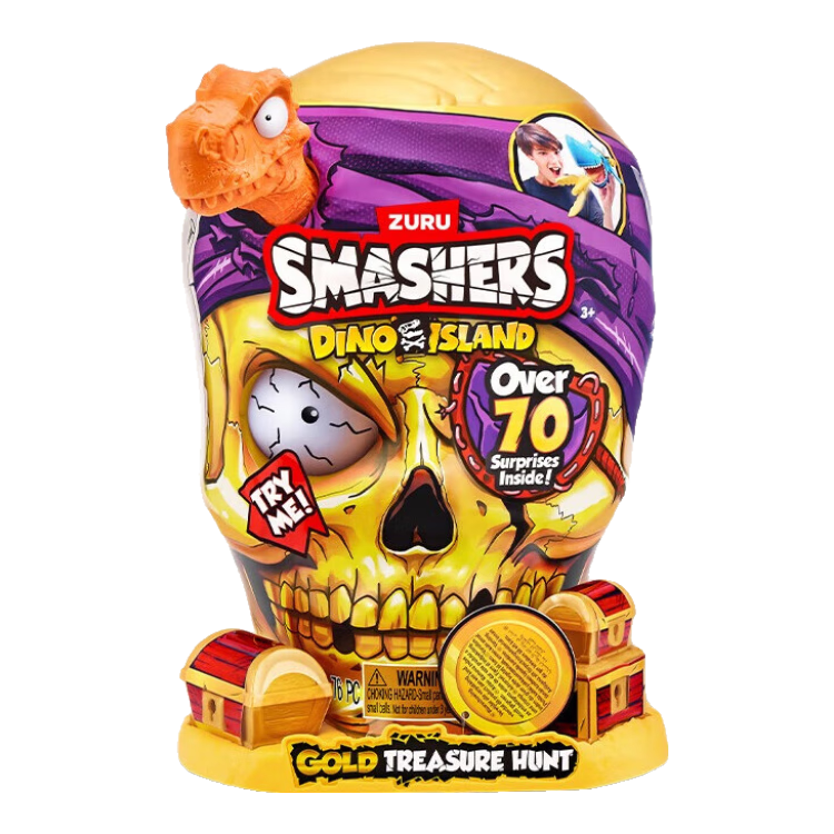 ZURU Exploding Boy Gold Hunter Pirate Dinosaur Treasure Hunt Theme Birthday Gift Toy for Boys And Girls