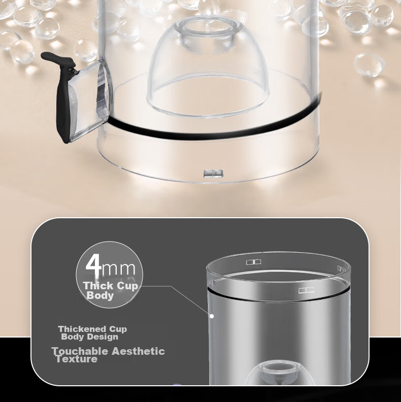 Meizhikou Juicer with Pulp Separation, Fully Automatic, Multi-Functional Food Processor, Compact Electric Juice Extractor Cup 11
