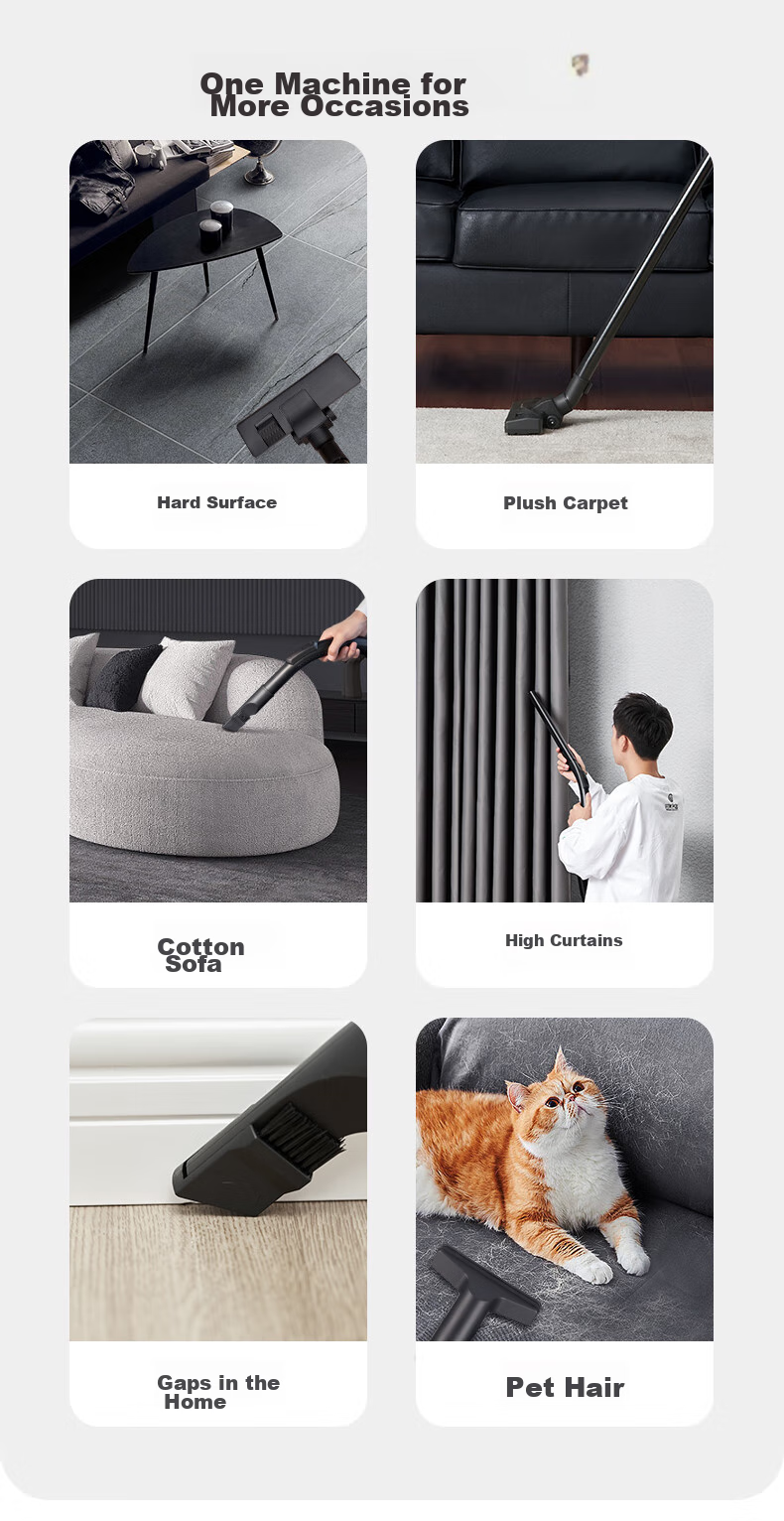 SUPOR Barrel Vacuum Cleaner for Home And Industrial Use, High Suction Power, 20L Capacity, Wet/dry/blow Three-In Stainless Steel, for Post-Construction Cleaning, Renovation, Commercial Use, Carpet, Pet Hair, High-Power EVCB-73S 11