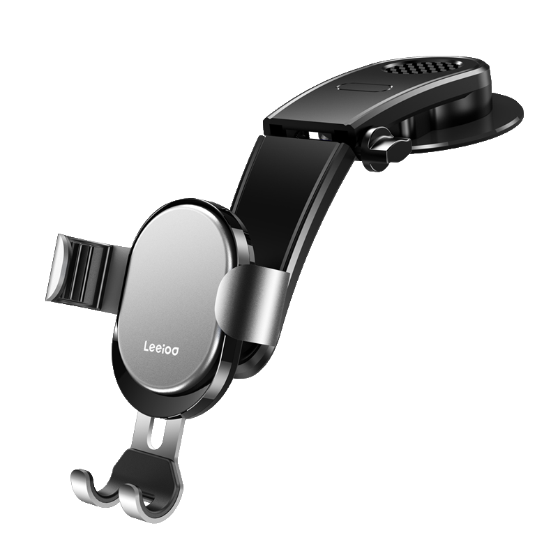 Leeioo Car Phone Holder Universal Car Mount with Gravity Sensor Suction Cup for Dashboard Phone Mounting