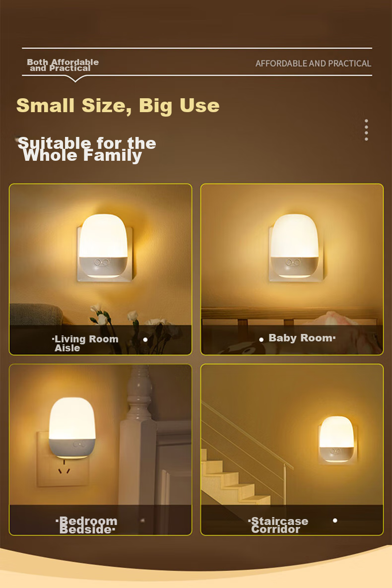 Heart Lock Night Light, Baby Feeding Lamp, Remote Control Bedroom Bedside Lamp, Plug-In Sleep Light, Infant Nursing Mother And Baby Night Light for Nighttime Use 8