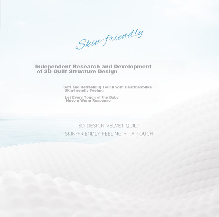 BBG White Swan Series Diapers, Size L, 52 Pieces (9-12kg), Disposable Diapers, Rare Swan Velvet, Soft, Thin, Breathable 4
