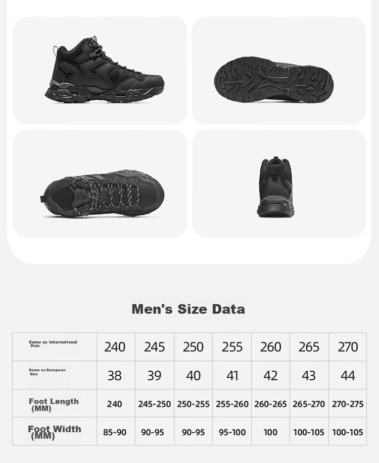 CAMEL Autumn And Winter [Kunlun Mountain] Hiking Shoes, Water-Resistant, Non-Slip, Outdoor High-Top Trekking Shoes, Professional Climbing Sports Shoes 21