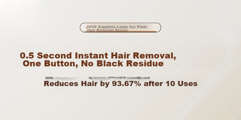 JOVS Glorious Sapphire Ice Point Hair Removal Device JR5E for Men And Women, Home Use Hair Shaver for Face, Armpits And Private Areas, Gift for Wife Or Girlfriend 2