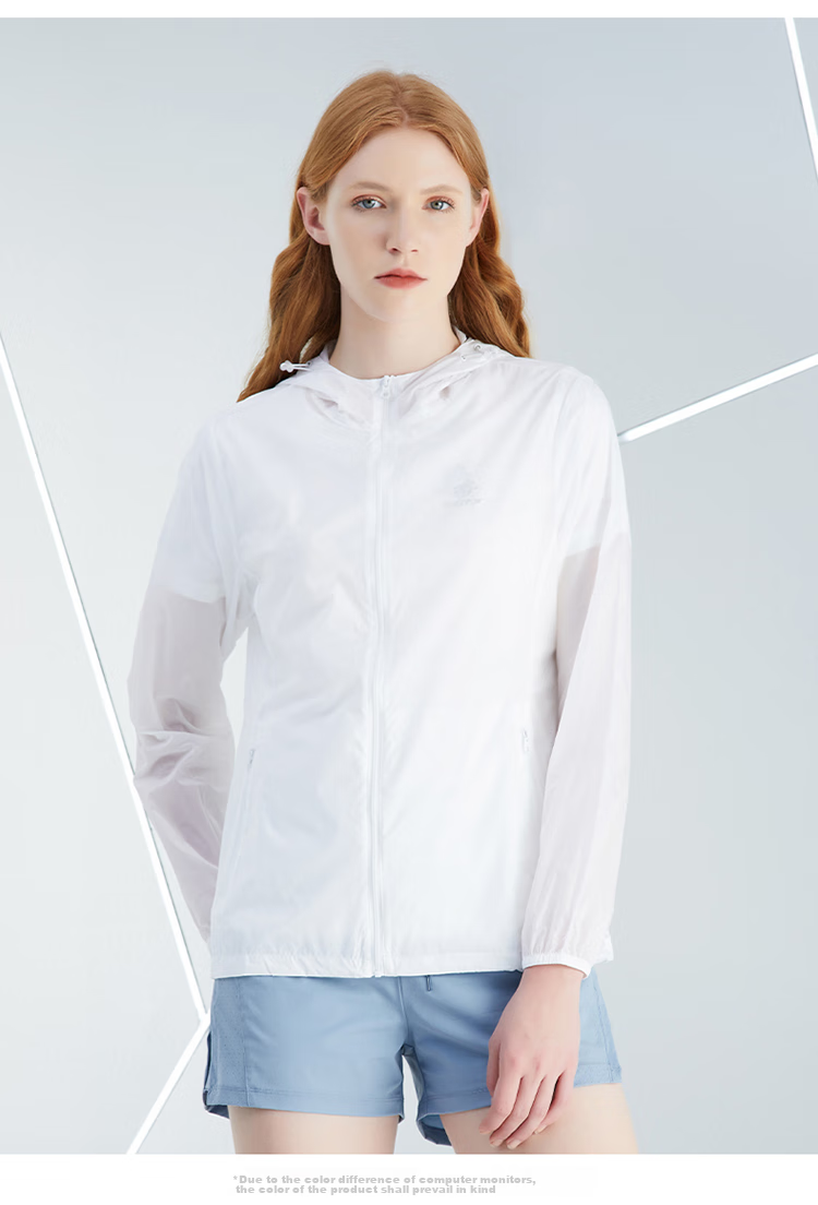 TECTOP Breathable Skin Coat, Water-Repellent Quick-Dry Windbreaker, Women's Pink S 29