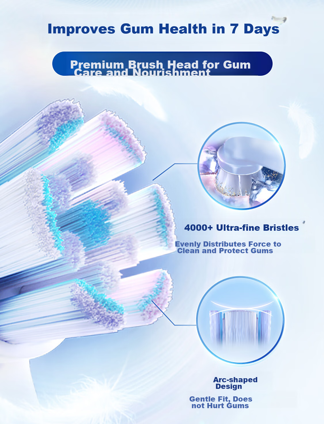 Oral-B German Imported Electric Toothbrush for Adults, IO2 Series Gentle Wave Dual Cleaning Brush, Elegant White Brush Head *1, Birthday Gift, Men's Gift, Wedding Gift 6