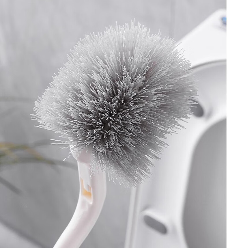 TOMMY DUCK Toilet Brush Hard Bristles No Dead Angle Wall-Mounted Squat Toilet Cleaning Tool Long Handle Toilet Cleaner Brush 13