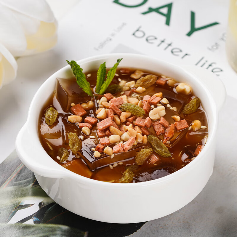 百钻白凉粉100g冰粉粉配料食用家用果冻布丁奶茶甜品材料烘焙原料