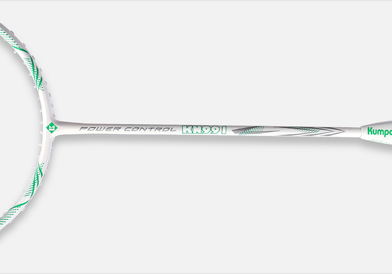 KUMPOO Badminton Racket, Full Carbon Ultra-Light, for Beginners, K520 Upgraded Version Xunfeng K520 PRO, White/light Pink, Gift Box Packaging 15