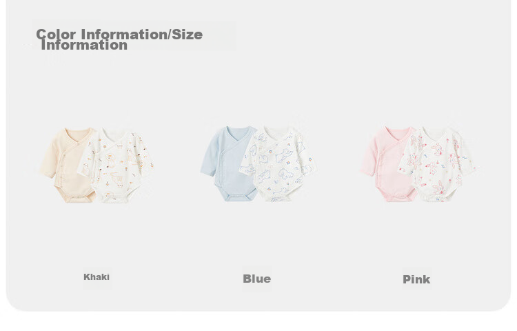 TONGTAI Baby Romper, Newborn Clothes, Onesie, Spring And Autumn Pure Cotton, Long-Sleeve Bodysuit for Infants, 2-Piece Set, Pink, 66cm 5