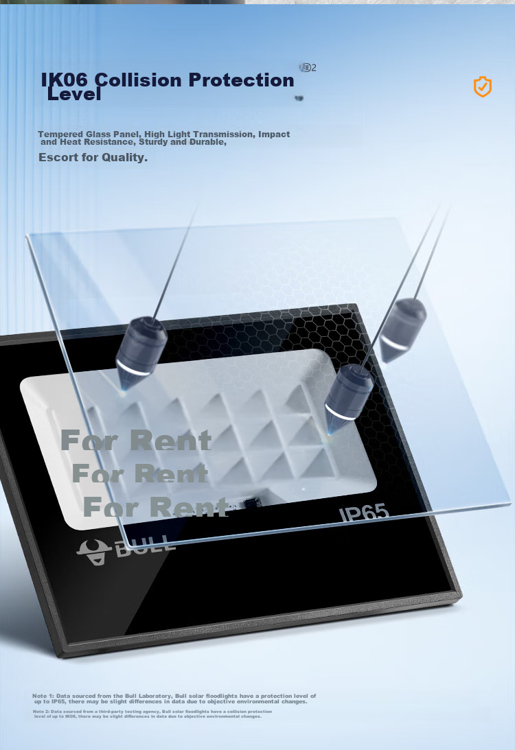 BULL Solar Light, Outdoor Garden Light, Tempered Glass, Smart Light Control, Remote Control MG-C150B 9