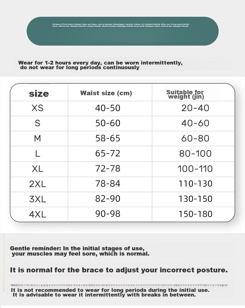 MAOHUO Back Correction Belt, Unisex, Lightweight And Breathable, for Adults And Students, Hunchback Correction Tool, Abdominal Shaping And Body Slimming Wear 1