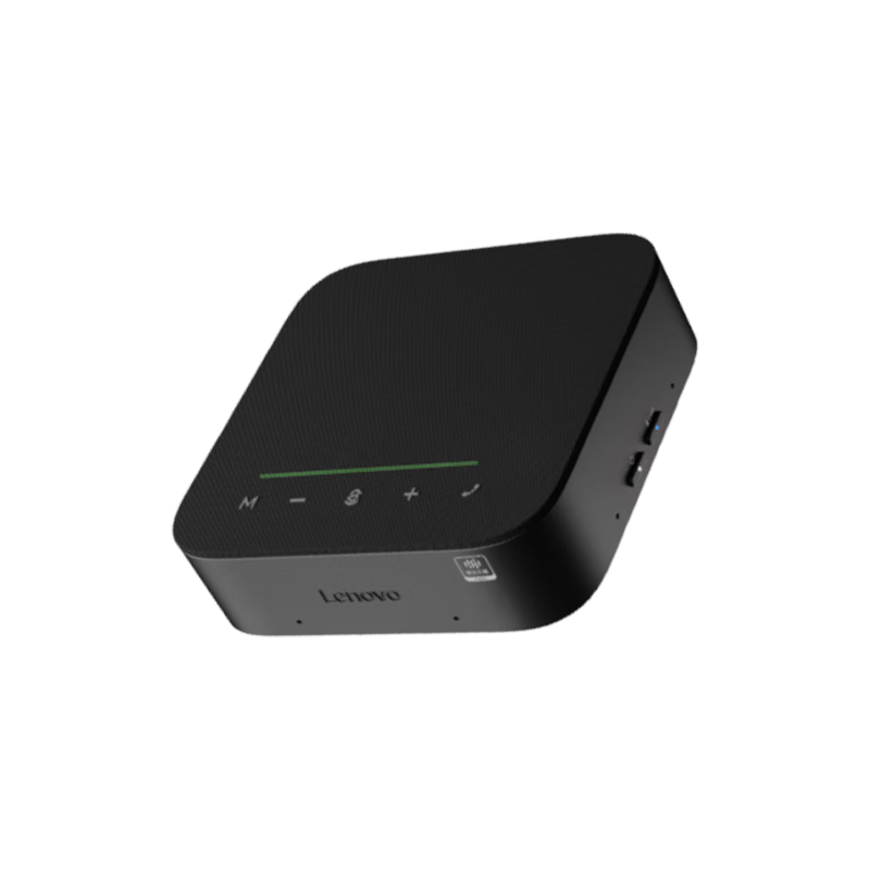 Lenovo VoiceX660 Omni-directional Microphone 6m Pickup Radius Supports 2 Bluetooth Wireless Daisy Chain Simultaneous Transmission Tencent Tianlai Conference Certified