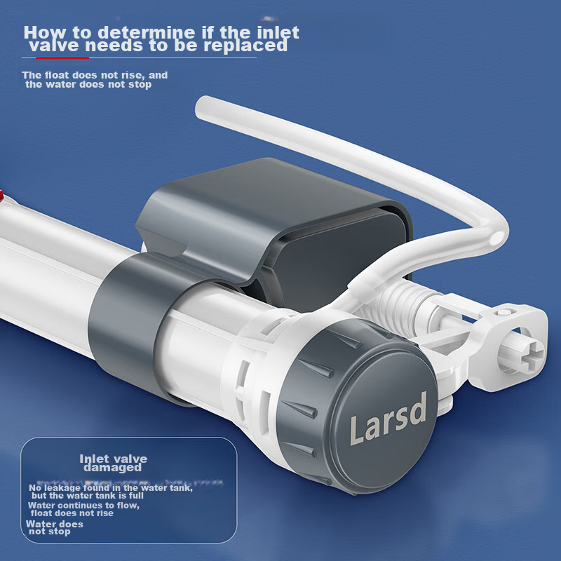 Сливной клапан для бачка унитаза Larsd SJ-01, аксессуары для унитаза, наполнитель для бачка, регулируемый поток воды