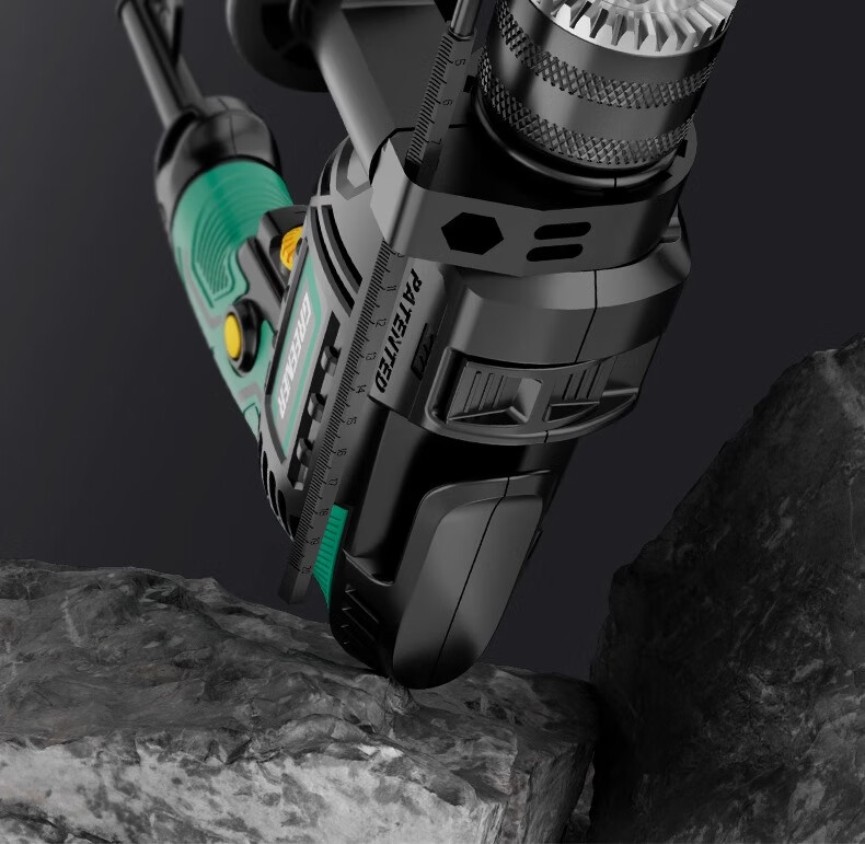 GREENER 710W Impact Drill, Electric Drill for Holes in Concrete, Household Electric Drill, Power Screwdriver, Wall Drilling, High-Power 26