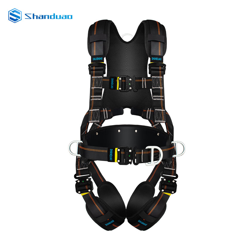 Shandouao SHANDUAO Full-Body Five-Point Wind Power Safety Harness, High-Altitude Work National Standard AD9073, Individual Safety Harness