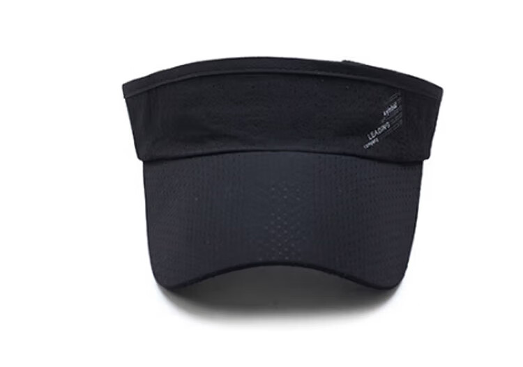 GLO-STORY Unisex Quick-Dry Baseball Cap Sunshade Open-Top Hat MMZ824258 Dark Gray 8