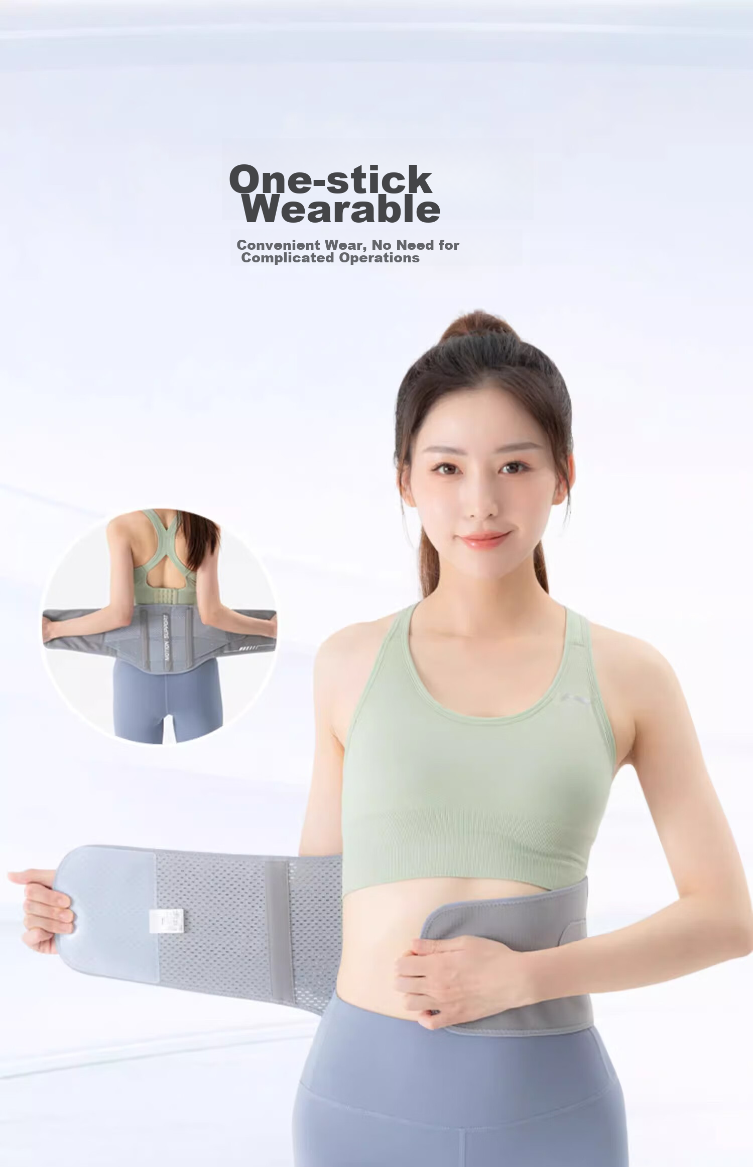 Li-Ning Waist Support Belt for Summer, Lightweight Breathable Back Brace for Middle-Aged And Elderly, Lumbar Disc Support, Lumbar Muscle Support, Fixed Waist Protector, Gift for Parents 15