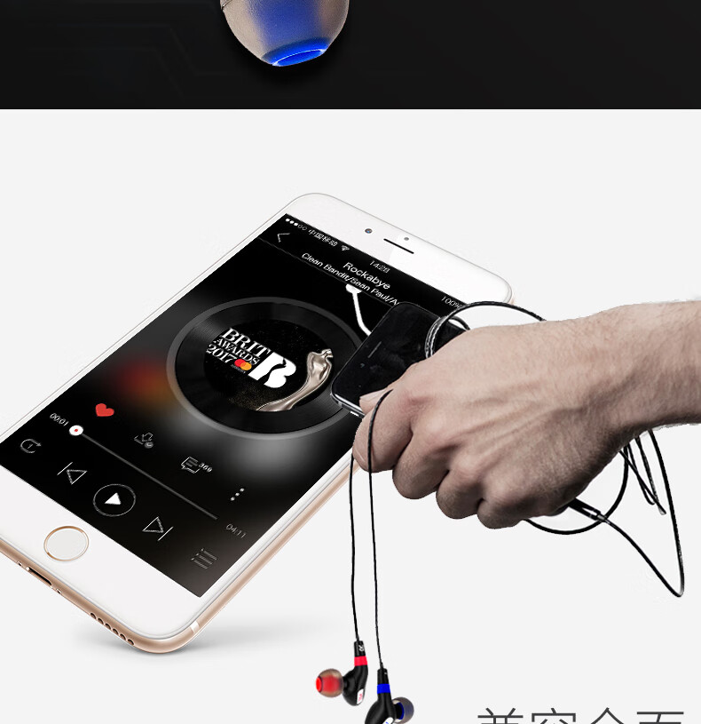 ISK SEM9 In-Ear Sports Monitoring Headphones for Mobile Phones, Computers, Sound Cards, Karaoke, Recording, Live Streaming Monitoring with Ear Return, High-Fidelity Gaming And Music Earplugs, Comfortable to Wear 10