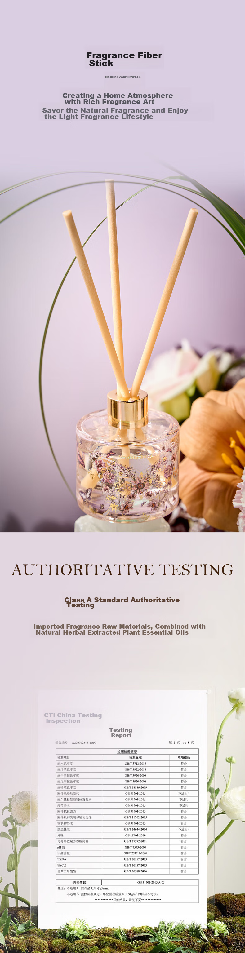 Dayingbowuguan Birthday Butterfly Dream Bedroom Fragrance Candle Gift Box Diffuser, Scented Gift for Girlfriend, Back-To And Mid-Autumn Festival Present, Harmonious Aroma 4