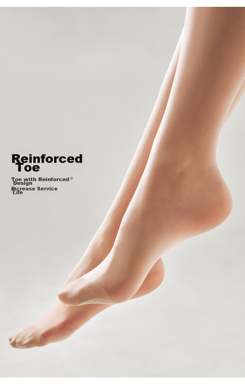 BONAS Silk Stockings for Women, Spring And Summer Season, Ultra-Thin, Skin-Like, Snag-Resistant Pantyhose, Sexy Stockings, Nude Color, Bare Leg Effect 7