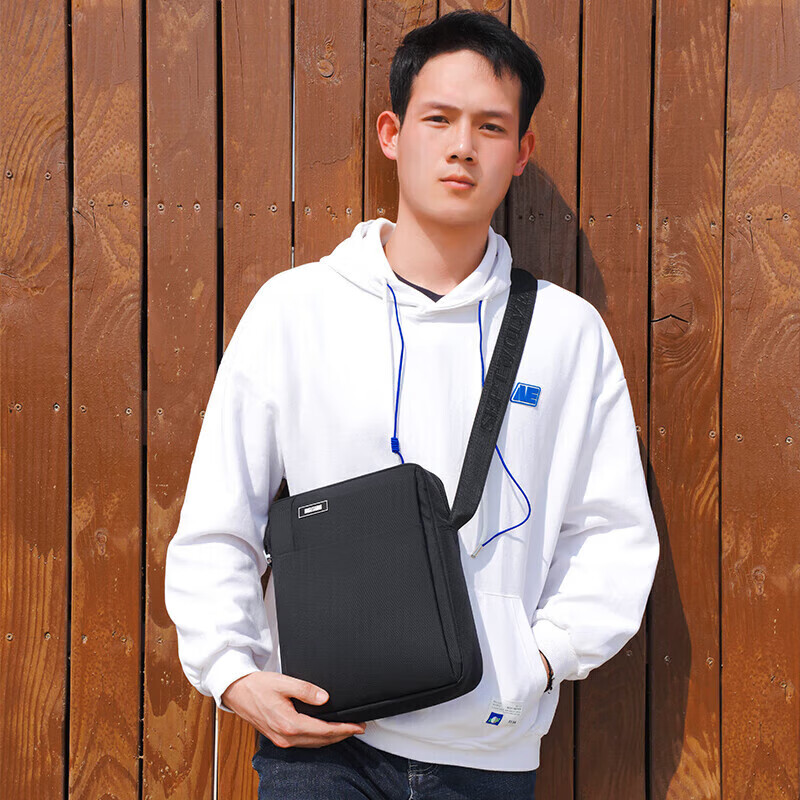 SEPTWOLVES Crossbody Bag, Men's Shoulder Bag, Portable Backpack, Business Casual Lightweight Commuter Travel Handbag, Practical Birthday Gift