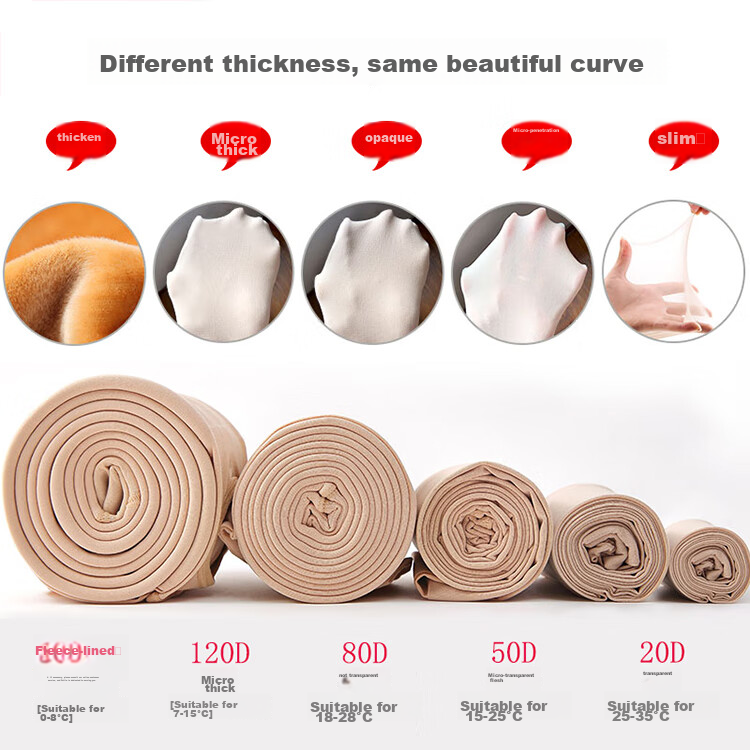 Nanjiren [Shinny Leg Miracle] 2026 Spring New Base Layer Leggings, Slimming Pressure Slimming Pantyhose, 2-Piece Set 3