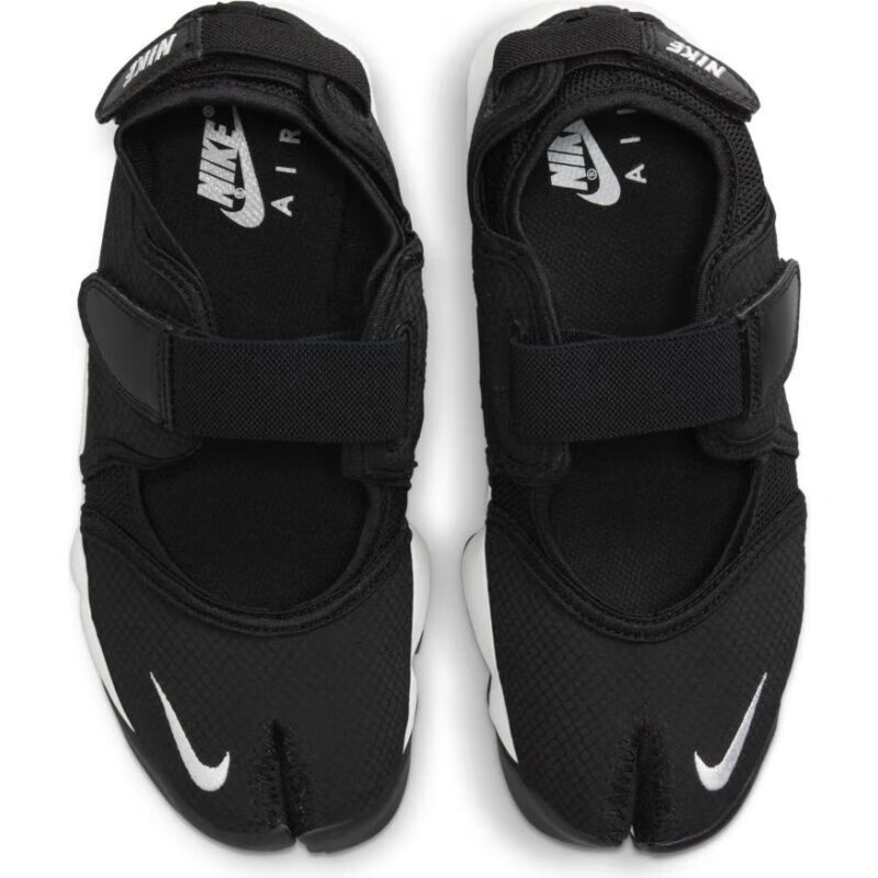 NIKE Women's Slippers, WMNS NIKE AIR RIFT BR Sneakers, DN1338-100 White, Size 35.5 5