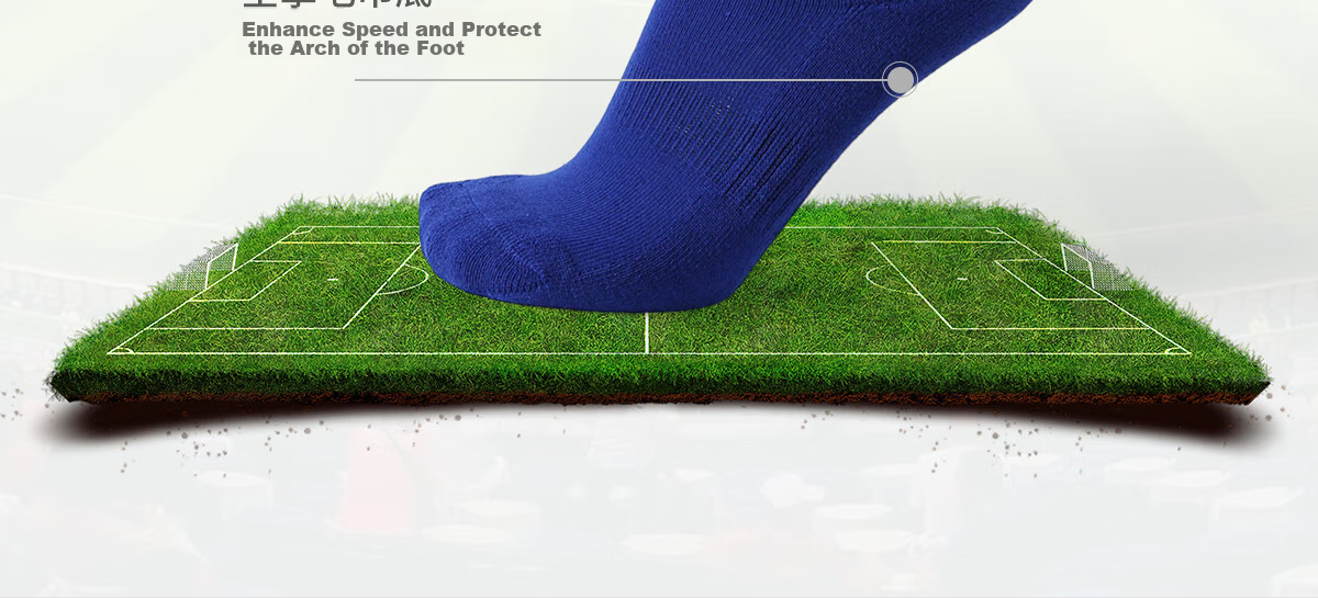 CASPIAN WOLF Soccer Socks, Long Over-Knee Socks for Men And Women, Non-Slip Children's Soccer Socks, Training Socks 10